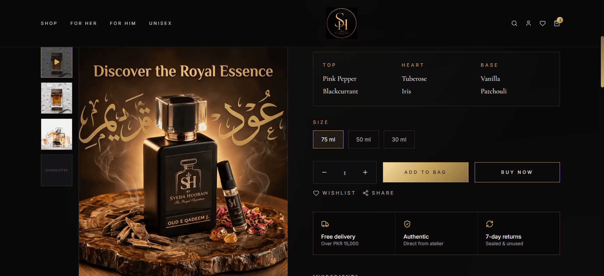 Perfume Store